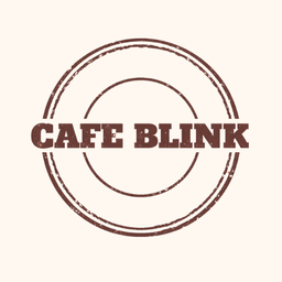 Café Blink logo.